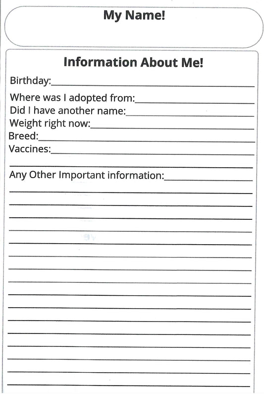 My Dog's Life Journey and Adventures: A Keepsake to Chronicle Your Dog’s Adventures with Photos and Stories Through Every Stage of Life