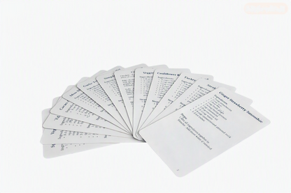 Type 2 Diabetes Simple Meal – 64-Card Deck, Naturally Gluten-Free Recipes (Organza Bag, Wood Stand)